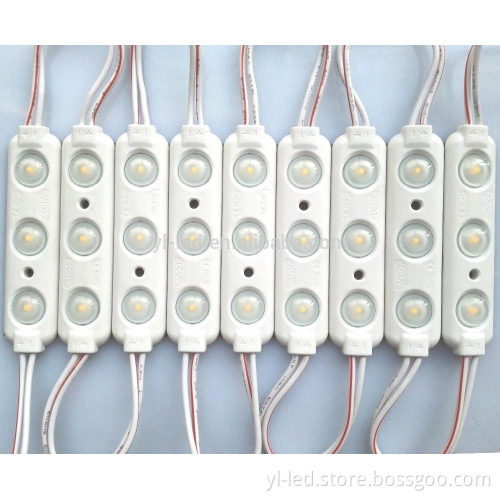 Wattage 1.5w 150Lm injection SMD LED module with lens